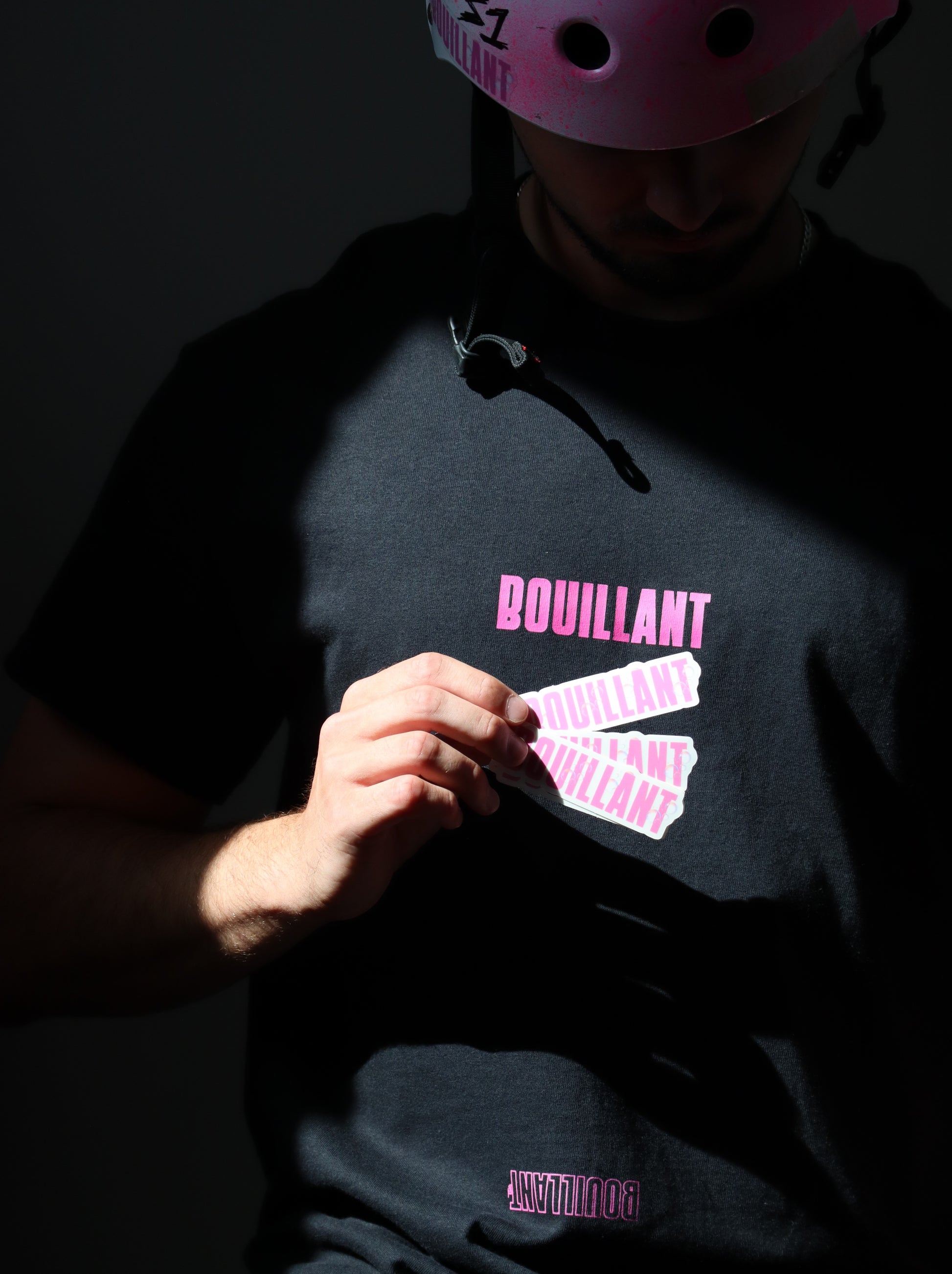 T-shirt BOUILLANT noir