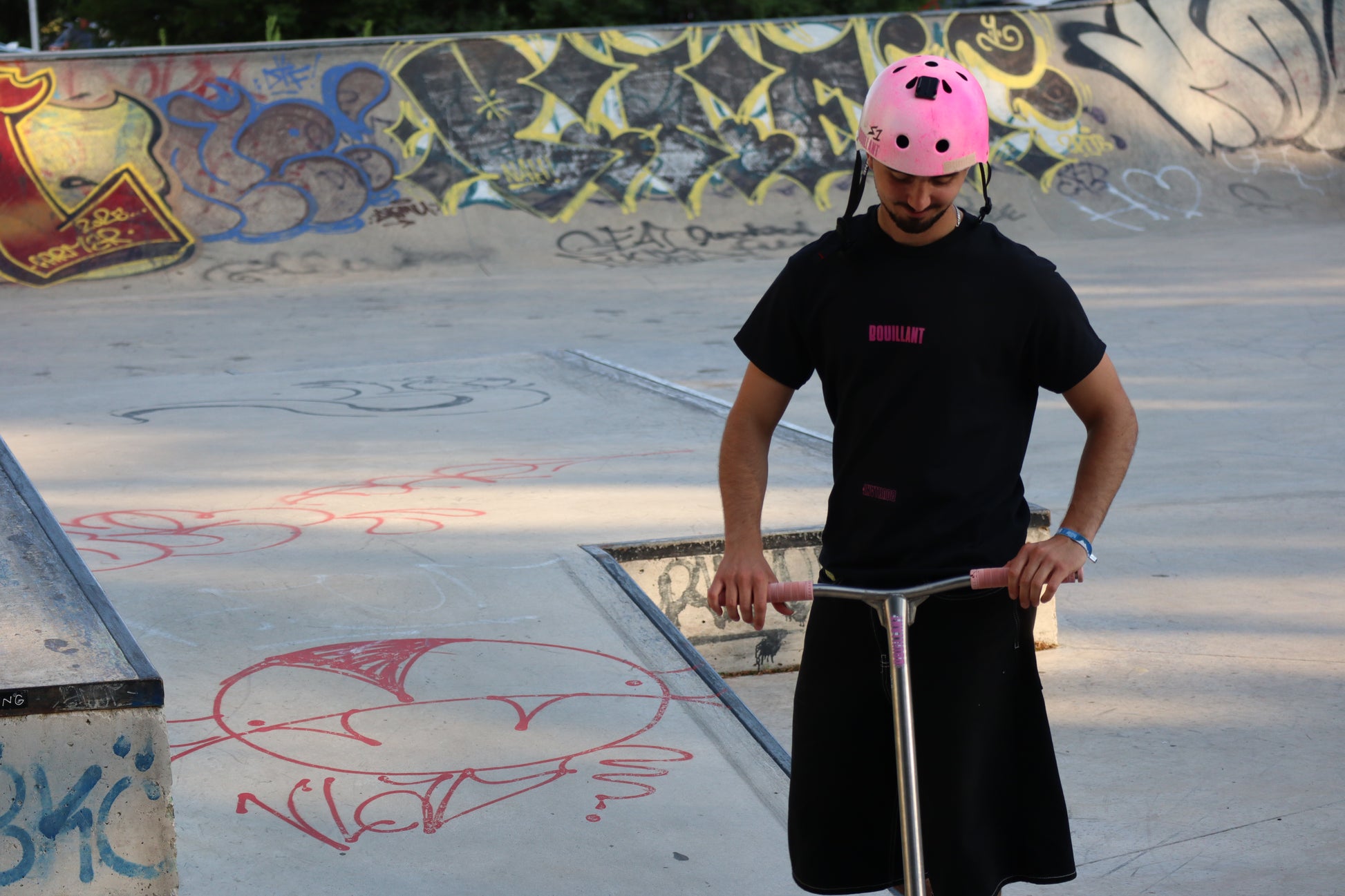 T-shirt BOUILLANT noir