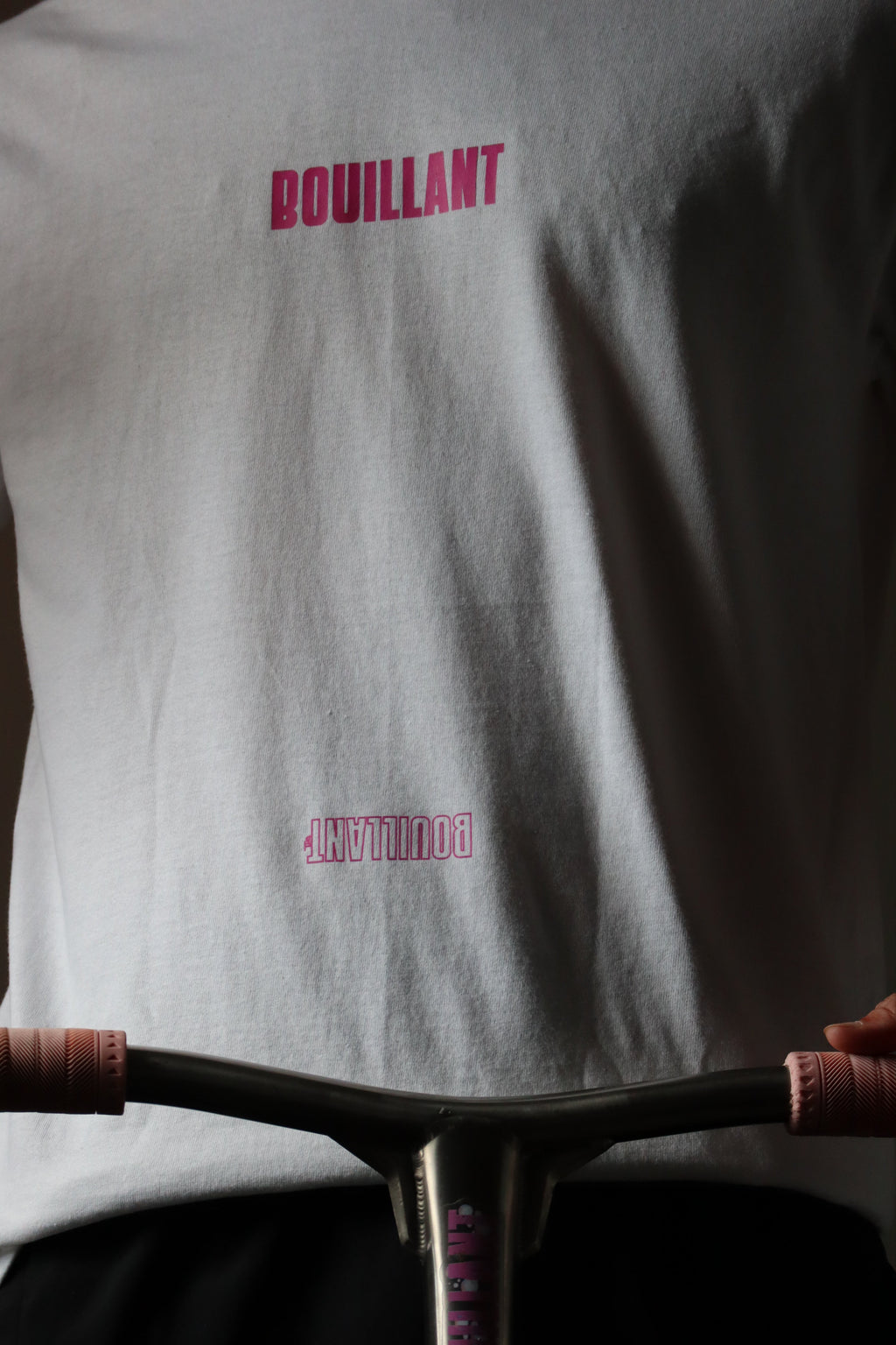 T-shirt BOUILLANT blanc